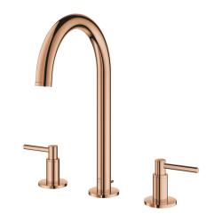 Grohe Atrio 3 Delikli Lavabo Bataryası L-Boyut Warm Sunset - 20649DA0 - 2