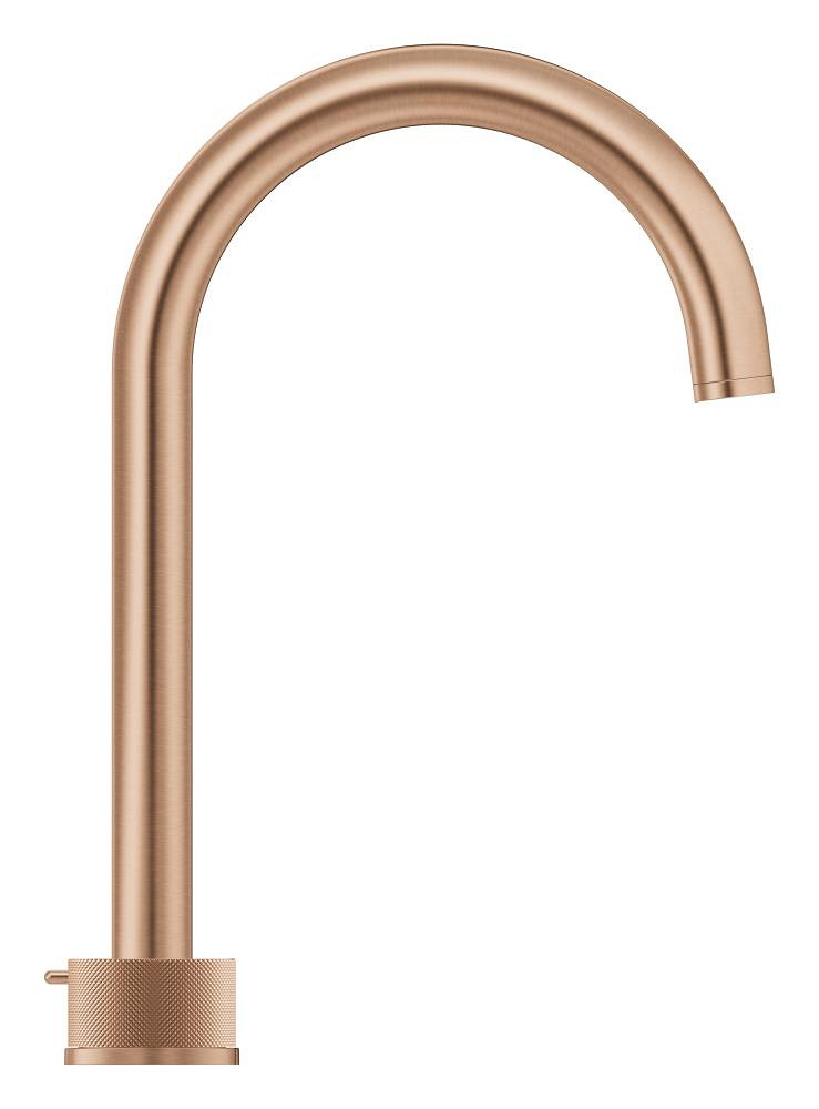 Grohe Atrio Private Collection 3 Delikli Ankastre Lavabo Bataryası, Sifon Kumandalı (L-Boy), Fırçalı Bakır - 20595DL0 - 3