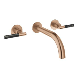 Grohe Atrio Private Collection 3 Delikli Ankastre Lavabo Bataryası (Sıva Üstü Grubu) Fırçalı Bakır - 20587DL0 - 3