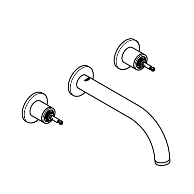 Grohe Atrio Private Collection 3 Delikli Lavabo Bataryası M-Boyut - 20587GL0 - 3
