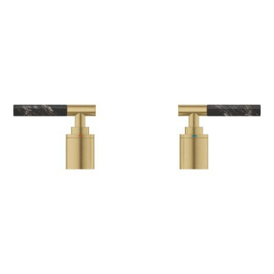 Grohe Atrio Private Collection 5 Delikli Ankastre Küvet Bataryası İçin Kulp, Fırçalı Altın - 48465GN0 - 2