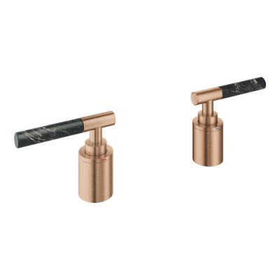 Grohe Atrio Private Collection 5 Delikli Ankastre Küvet Bataryası İçin Kulp, Fırçalı Bakır - 48465DL0 - 1