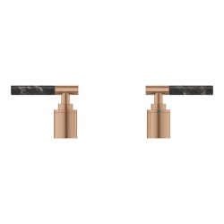 Grohe Atrio Private Collection 5 Delikli Ankastre Küvet Bataryası İçin Kulp, Fırçalı Bakır - 48465DL0 - 2