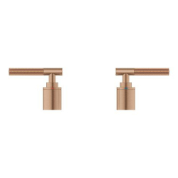 Grohe Atrio Private Collection 5 Delikli Ankastre Küvet Bataryası İçin Kulp, Fırçalı Bakır - 48651DL0 - 2