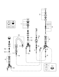 Grohe Atrio Private Collection 5 Delikli Küvet Bataryası - 25226DA0 - 2