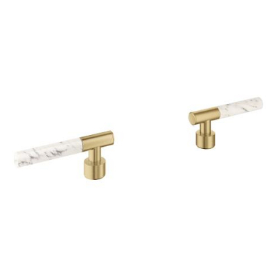 Grohe Atrio Private Collection Duvardan Ankastre Lavabo Bataryası İçin Kulp, Fırçalı Altın - 48458GN0 - 1