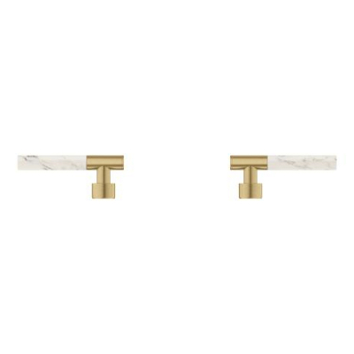 Grohe Atrio Private Collection Duvardan Ankastre Lavabo Bataryası İçin Kulp, Fırçalı Altın - 48458GN0 - 2