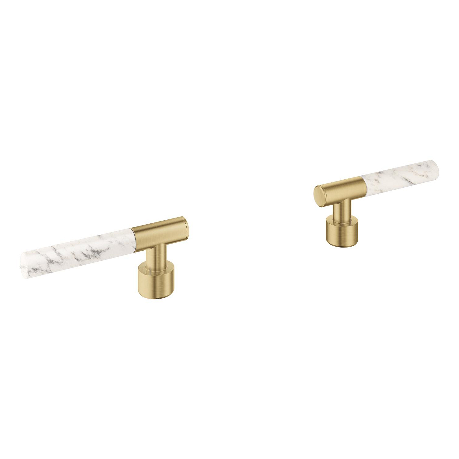 Grohe Atrio Private Collection Duvardan Ankastre Lavabo Bataryası İçin Kulp, Fırçalı Altın - 48458GN0 - 2