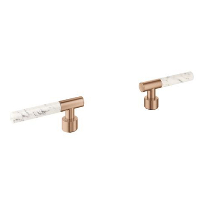 Grohe Atrio Private Collection Duvardan Ankastre Lavabo Bataryası İçin Kulp, Fırçalı Bakır - 48458DL0 - 1