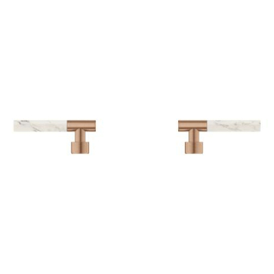 Grohe Atrio Private Collection Duvardan Ankastre Lavabo Bataryası İçin Kulp, Fırçalı Bakır - 48458DL0 - 2