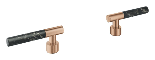 Grohe Atrio Private Collection Duvardan Ankastre Lavabo Bataryası İçin Kulp, Fırçalı Bakır - 48459DL0 - GROHE