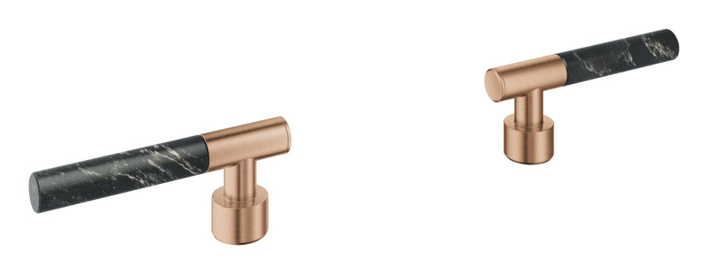 Grohe Atrio Private Collection Duvardan Ankastre Lavabo Bataryası İçin Kulp, Fırçalı Bakır - 48459DL0 - GROHE