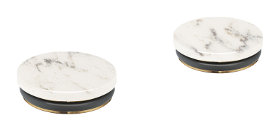 Grohe Atrio Private Collection Inlays Made From White Attica Caesarstone Material - 48456000 - 1