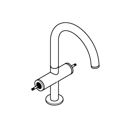 Grohe Atrio Private Collection Tek Delikli Lavabo Bataryası 1/2