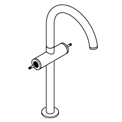 Grohe Atrio Private Collection Tek Delikli Lavabo Bataryası 1/2