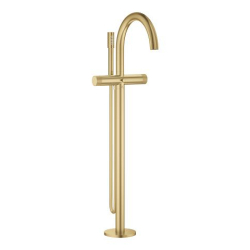 Grohe Atrio Private Collection Tek Yerden Küvet Bataryası (Sıva Üstü Grubu), Fırçalı Altın - 25229GN0 - 1