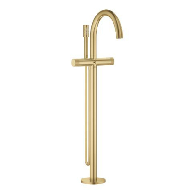 Grohe Atrio Private Collection Tek Yerden Küvet Bataryası (Sıva Üstü Grubu), Fırçalı Altın - 25229GN0 - 1