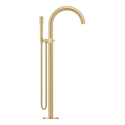 Grohe Atrio Private Collection Tek Yerden Küvet Bataryası (Sıva Üstü Grubu), Fırçalı Altın - 25229GN0 - 2
