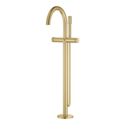 Grohe Atrio Private Collection Tek Yerden Küvet Bataryası (Sıva Üstü Grubu), Fırçalı Altın - 25229GN0 - 3