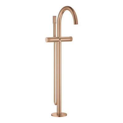 Grohe Atrio Private Collection Tek Yerden Küvet Bataryası (Sıva Üstü Grubu), Fırçalı Bakır - 25229DL0 - 1