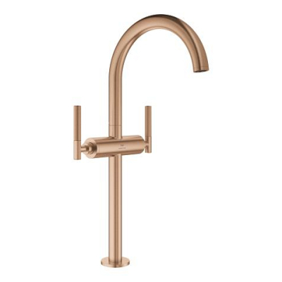 Grohe Atrio Private Collection Tezgah Üstü Lavabo Bataryası, Fırçalı Bakır - 21140DL0 - 3