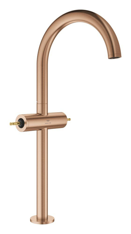 Grohe Atrio Private Collection Tezgah Üstü Lavabo Bataryası, Fırçalı Bakır - 21140DL0 - 1