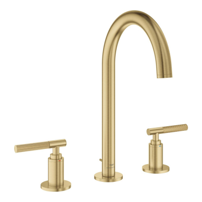 Grohe Atrio Private Collection Üç delikli lavabo bataryası 1/2″ L-Boyut - 20593GN0 - 3