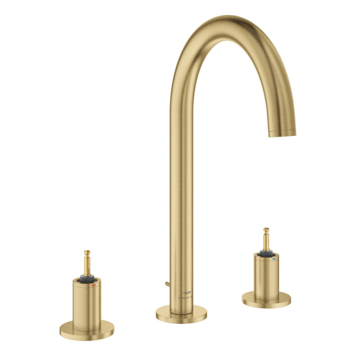 Grohe Atrio Private Collection Üç delikli lavabo bataryası 1/2″ L-Boyut - 20593GN0 - 2