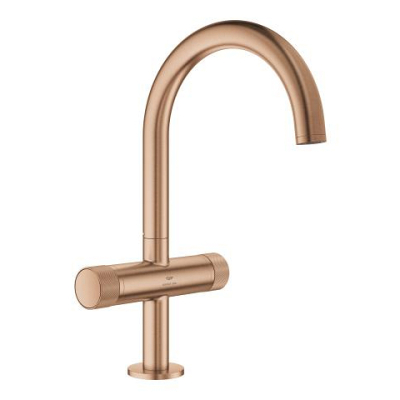 Grohe Atrio Private Collection Yüksek Lavabo Bataryası, Fırçalı Bakır (L-Boy) - 21138DL0 - 1