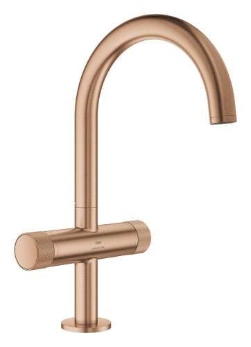 Grohe Atrio Private Collection Yüksek Lavabo Bataryası, Fırçalı Bakır (L-Boy) - 21138DL0 - GROHE