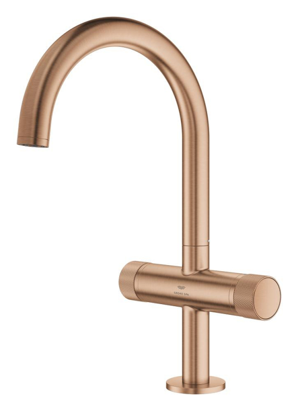 Grohe Atrio Private Collection Yüksek Lavabo Bataryası, Fırçalı Bakır (L-Boy) - 21138DL0 - 4
