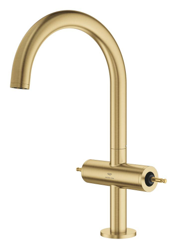 Grohe Atrio Private Collection Yüksek Lavabo Bataryası (L-Boy), Fırçalı Altın - 21134GN0 - 3