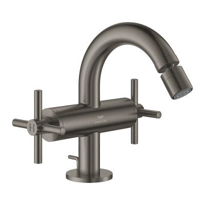 Grohe Atrio Sifon Kumandalı Bide Bataryası (M-Boy), Fırçalı Sert Grafit - 24353AL0 - 1