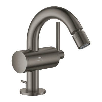 Grohe Atrio Sifon Kumandalı Bide Bataryası (M-Boy), Fırçalı Sert Grafit - 24364AL0 - 1