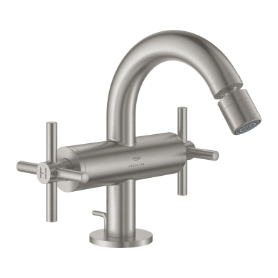 Grohe Atrio Sifon Kumandalı Bide Bataryası (M-Boy), Paslanmaz Çelik - 24353DC0 - 1