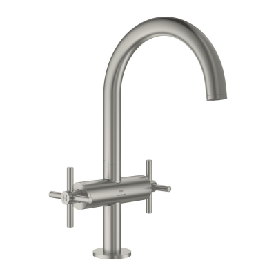 Grohe Atrio Tek delikli lavabo bataryası 1/2″ L-Boyut - 21144MS0 - 1