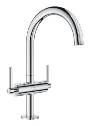 Grohe Atrio Tek delikli lavabo bataryası 1/2'' L-Boyut - 21145000 - 1