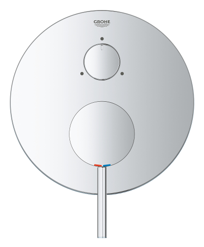 Grohe Atrio Tek Kumandalı 3 Yönlü Banyo Bataryası - 24096003 - 3