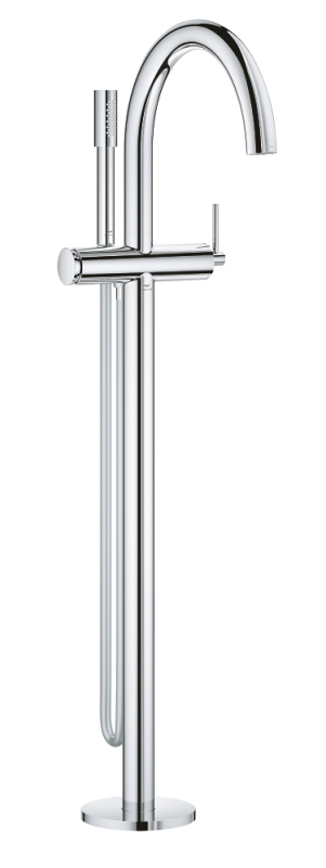 Grohe Atrio Tek kumandalı yerden küvet bataryası - 24368000 - 1