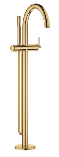 Grohe Atrio Tek Yerden Küvet Bataryası (Sıva Üstü Grubu), Altın - 24368GL0 - GROHE