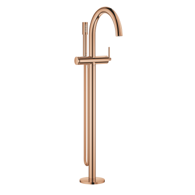 Grohe Atrio Tek Yerden Küvet Bataryası (Sıva Üstü Grubu), Bakır - 24368DA0 - 1