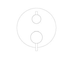 Grohe Atrio Termostatik Banyo/Duş Bataryası (Sıva Üstü Grubu), 2 Yollu, Fırçalı Altın - 24358GN0 - 2