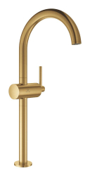 Grohe Atrio Tezgah Üstü Lavabo Bataryası, Fırçalı Altın - 24365GN0 - GROHE