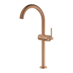 Grohe Atrio Tezgah Üstü Lavabo Bataryası, Fırçalı Bakır - 24365DL0 - 2