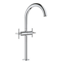 Grohe Atrio Tezgah Üstü Lavabo Bataryası, Sifon Kumandalı - 21149000 - 1