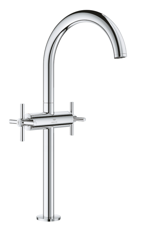 Grohe Atrio Tezgah Üstü Lavabo Bataryası, Sifon Kumandalı - 21149000 - 1