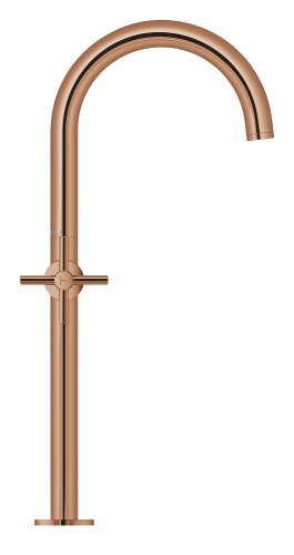 Grohe Atrio Tezgah Üstü Lavabo Bataryası, Sifon Kumandalı, Bakır - 21149DA0 - 3