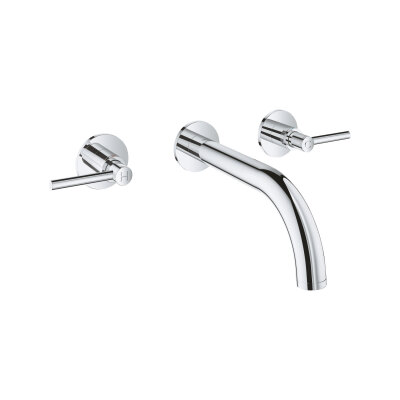 Grohe Atrio Üç delikli lavabo bataryası 1/2″ M-Boyutu (20662000) - 1