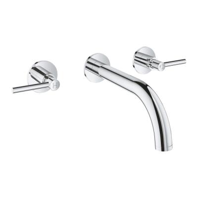 Grohe Atrio 3 Delikli Duvardan Lavabo Bataryası M-Boyut Krom - 20662000 - 1