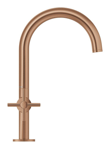 Grohe Atrio Yüksek Lavabo Bataryası (L-Boy), Fırçalı Bakır - 21144DL0 - 3